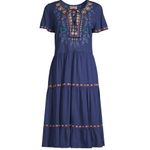 Johnny Was heavily embroidered Sicila tiered dress NWT Photo 6
