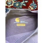  Womens XS T Shirt Purple Work Outdoor Short Sleeve Carhartt Womens Photo 2