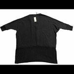 Anthropologie Amadi V Neck Oversized 1/2 Sleeve Preppy Classic Boho Grey Top Nwt Photo 1