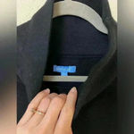 Burgess Lauren tunic mockneck sweater cotton + cashmere size small Black Photo 5