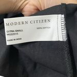 Modern Citizen  Alondra Tiered Mini Dress Extra Small Black Cotton Party Photo 6