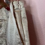 Blue B Collection Western Metallic Gold Pants. Size M Size M Photo 5