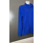 Old Navy Active Jacket Womens Medium Blue Full Zip Fleece Pockets 333377-02 Photo 1