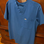 FIGS  Scrub Top Catarina One-Pocket Royal Blue Photo 0