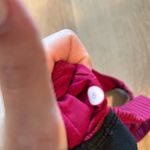 Lululemon  All sport Bra Hyper Stripe Bordeaux Drama Bumble Berry size 6 Photo 4