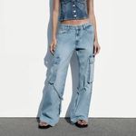 ZARA  Cargo Jeans Photo 1
