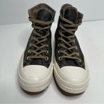Converse Chuck Taylor RARE Lift Ripple High Top Sneakers Camo Star Size 7.5 Photo 1