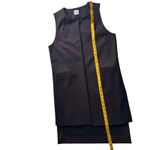 CAbi Drafting Vest Sz Small Sleeveless Career Business Layering Minimalist Chic Photo 9
