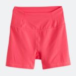 FP Movement by Free People Never Better Coral 5” Bike Shorts Sz L Worn Once EUC Pink Size L Photo 0