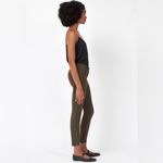 Joie  High Rise Park Skinny Pants Women Fatigue Green Ankle Cropped Pants Size 25 Photo 3