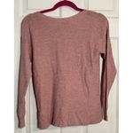 American Eagle  Outfitters Women's Waffle Knit Shirt, Mauve, Pink, XS, Flaw Photo 4