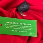 Tommy Hilfiger  Women's  Ruffle Strap Tank  Red Top Size L Photo 5