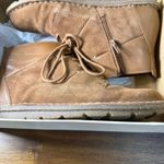 Clarks  Women Brown Suede Leather Lace Up Zip Ankle Boots Size 9.5 Photo 8