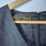 Brooks Brothers  X Loro Piana Black Shimmer Knee Length Sheath Dress 10 Photo 4