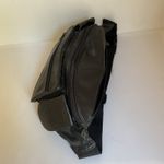 Retro Genuine Leather Fanny Pack – Black Photo 3