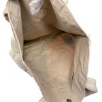 Quilted Koala Boho Large Mirror Tote Bag Stone Natural Beige with Tassel Photo 10