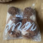 Aerie  Brown and Cream Women's Slippers Photo 0