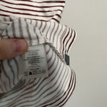 Title Nine Hiolani V Neck T-Shirt Dress with Pockets in Painted Stripe Medium Photo 4