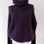 Paige LORILEE WOOL BLEND TURTLENECK JUMPER IN DARK SANGRIA size Large Photo 0