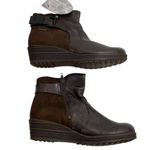 NWT Romika Women's Leather Topdry Tex Winter Boots Brown EU Sz 37 US 6 Photo 1