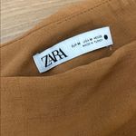 ZARA  Tan Knotted Tassel Boho Skirt M Photo 2