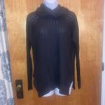 Brown Velvet by Graham & Spencer Cowel Neck Long Sleeve Shirt Size Small Photo 1