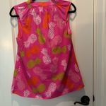 Macbeth Collection  pink blouse with pineapples Photo 5