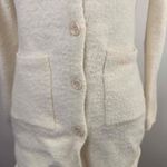 Boston Proper  Ivory Long-Sleeve V-Neck Button-Up Cardigan Size XX-Small Photo 2