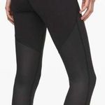 Lululemon Wunder Under High-Rise Tight Leggings Shine Women’s 8 Black Photo 1