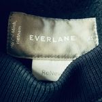Everlane Evelane The ReNew Fleece Raglan Sweatshirt Dark Navy Size XSmall Photo 5