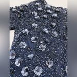 Anthropologie BHLDN Adrianna Papell Petaluma Sequin Dress Size 12 Navy NWT $250 Photo 8