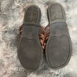 Genuine Merchandise Vintage Brown Braided Women's Sandals genuine leather Photo 4