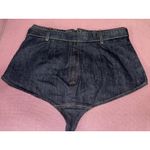 LIONESS Halston Hot Shorts in Dark Denim X-Small New Womens Jean Photo 6