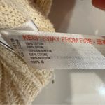 Free People Beach Free Fall Knit Sweater Henley Maxi Dress Women’s Small Oatmeal Photo 10