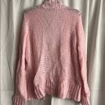 Wooden Ships  Mohair Wool Blend Light Baby Pink Cardigan Sweater Size S / M Photo 1