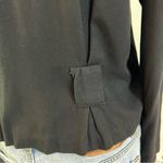 Vintage Connection Cropped Black Jacket 90s Minimalist Blazer Paris NY LA M Size M Photo 8
