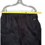 Victoria secret PINK Teddy Wide Leg Pajama Pants sz XL Black Photo 6