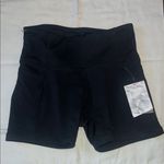 Baleaf  Black Bike Shorts with Wide Waistband and Athletic Fit Photo 0