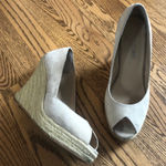 Colin Stuart  Wedges Peep Toe Espadrille Cream  Photo 0