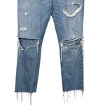GRLFRND Karolina Distressed Jeans Women’s Size 27 Light Wash Petite High Rise Photo 3