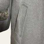 Vintage Karner Alpaca Wool Gray Long Coat Size L Size L Photo 3