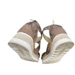 Adrienne Vittadini Adrienne vittafini Modern Platform Cork Sandals Strappy Gladiator Wedge Shoes 9 Photo 4