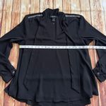 Karen Kane Women Chiffon Long Sleeve Tie Bow V-Neck Black Pullover Blouse Large Photo 4