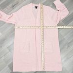 Torrid  Open Front Stich Detail Duster Cardigan Sweater Baby Pink 3X Photo 13