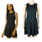 Teeze Me Gray Ribbed Fit & Flare Tank Dress Large Photo 1