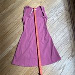 QINSEN pink Square Neck Bodice Dress Sleeveless mini athletic tank dress 6 Photo 2