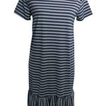 Stevie Hender  Bobbie Blue  Stripe Dress L Photo 1