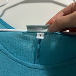 Bryn Walker  Blue Tank Top Flowy Sleeveless Blouse Size Small Lightweight Beach Photo 5