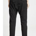 Nili Lotan Avery Lace Up Drop Crotch Cropped Black Pants Size 6 NL 2609988 Photo 1