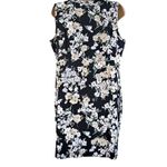 Isaac Mizrahi Live Floral Printed Henley Neck Tank Size Medium Petitte NWOT Photo 2